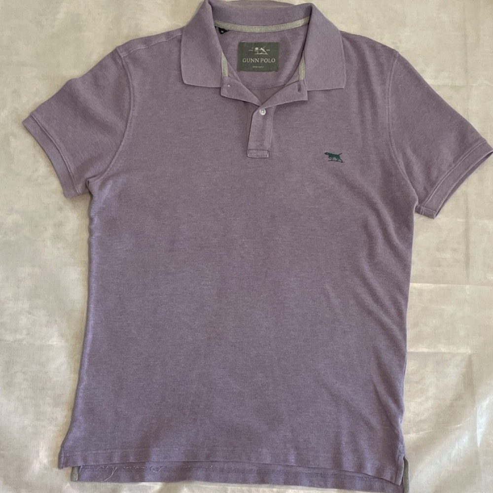 Rodd & Gunn Polo Men’s Light Purple Short Sleeve Shirt Medium
